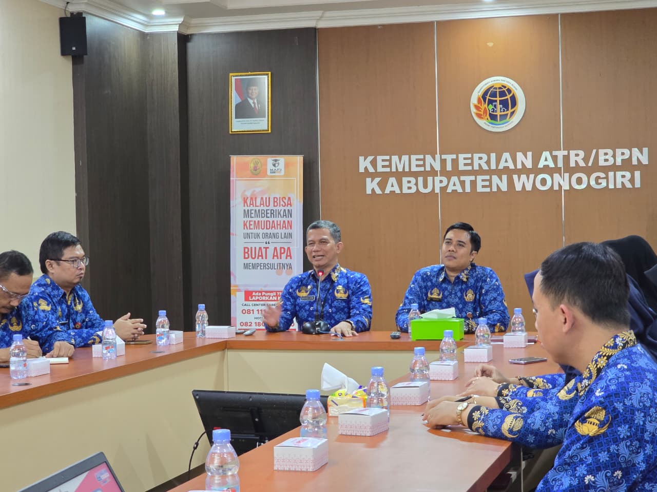 DISDUKCAPIL WONOGIRI PERCEPAT PEMANFAATAN IKD DENGAN ROADSHOW DI ATR/BPN KAB. WONOGIRI