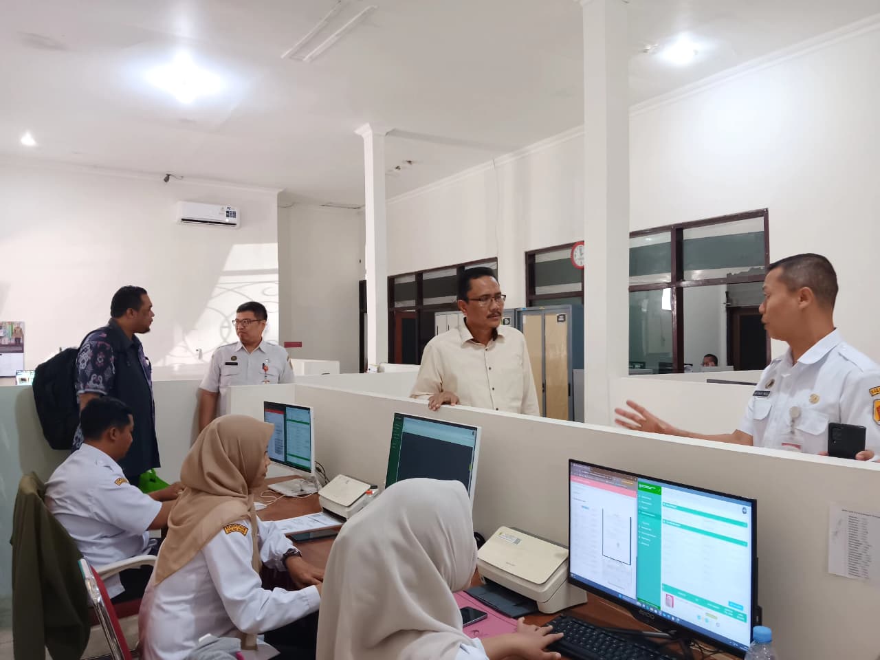 Kunjungan Kerja Disdukcapil Lombok Barat ke Disdukcapil Wonogiri